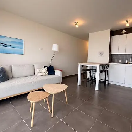 Apartament Frontaal Zeezicht Ribella Oost De Panne